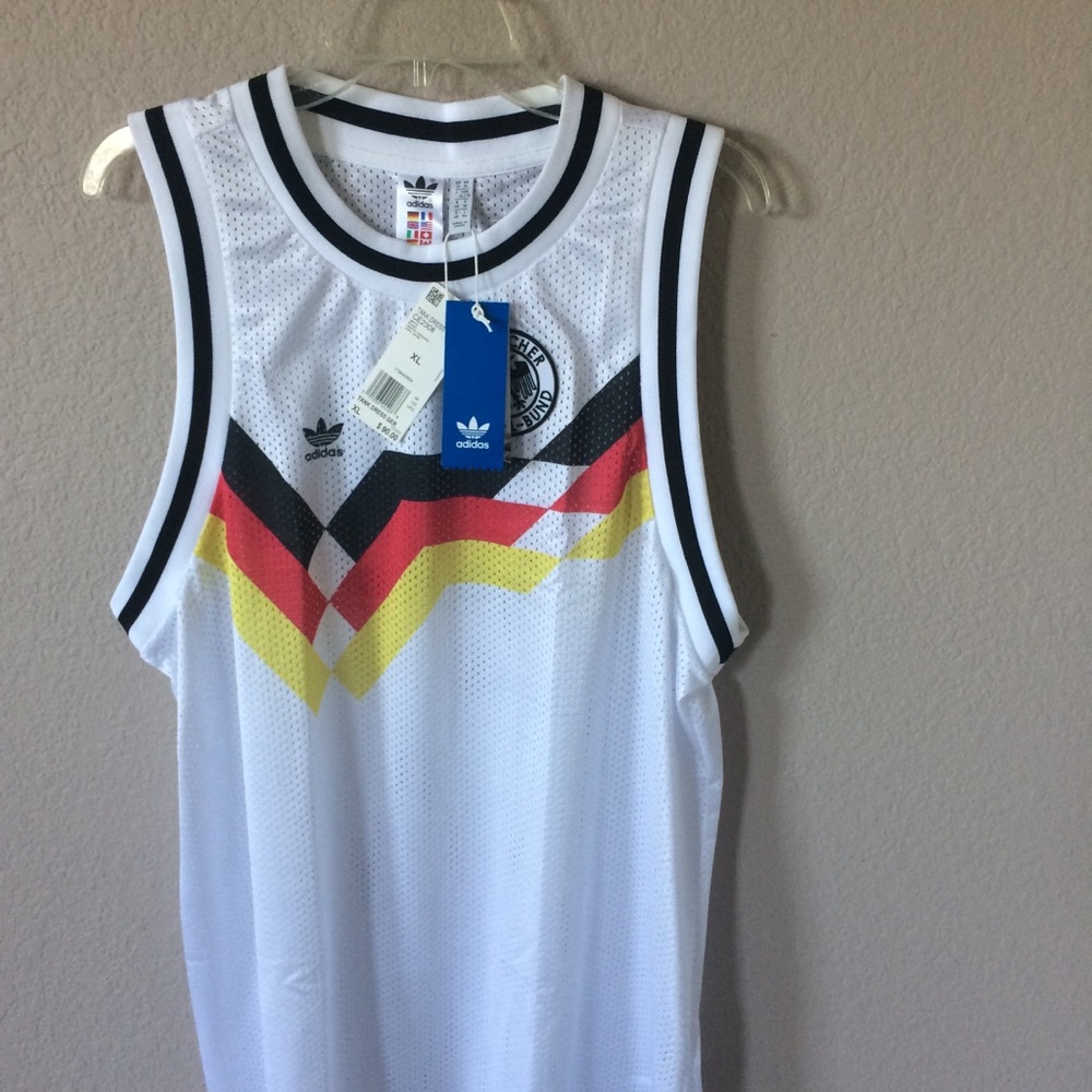 Adidas Germany Soccer Jersey tank dress white - Picture 3 of 8